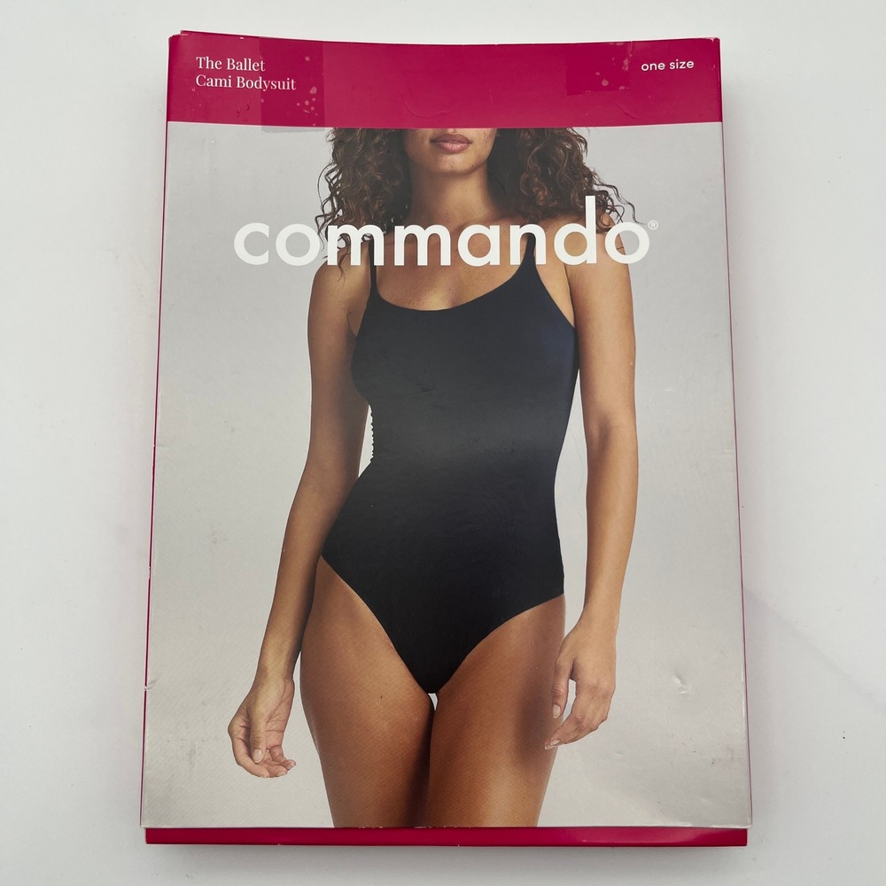 Commando Bodysuit Women OS Cocoa The Ballet Cami Bodysuit KT055 Sleeveless Brown